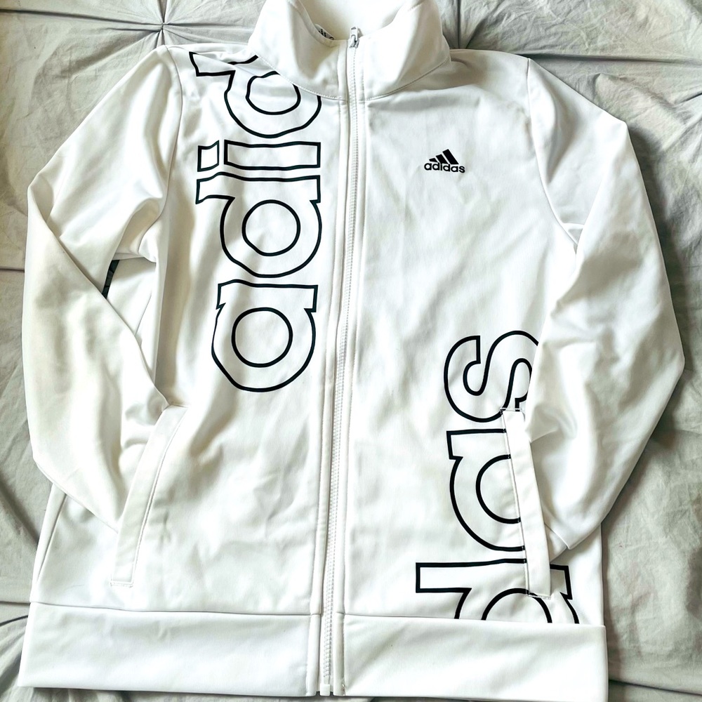 Adidas full zip jacket (b)